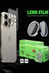 Uray store Xiaomi Redmi Note 14 4G Raze Metal Kamera Lens - Gümüş