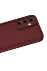 Uray store Samsung Galaxy A56 Kılıf Viera Silikon - Bordo