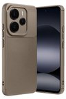 Uray store Xiaomi Note 14 5G Auto Focus Karbon Kapak - Kahverengi