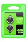 Uray store Apple iPhone 17 Raze Metal Kamera Lens - Gümüş