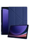 Uray store Samsung Galaxy Tab A11 Plus Kalemlikli Mars Tablet Kılıfı - Lacivert