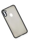 Newface Samsung Galaxy A11 Kılıf Montreal Silikon Kapak - Lacivert