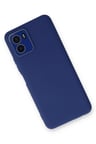Newface Vivo Y15S Kılıf Lansman Glass Kapak - Sky Blue