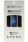 Newface Huawei Nova Y90 5D Hayalet Cam Ekran Koruyucu