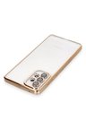 Newface Samsung Galaxy A33 5G Kılıf Razer Lensli Silikon - Gold