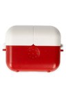 Newface Apple Airpods 3 (3.nesil) Basmalı Kılıf - Kırmızı-Beyaz