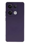 Newface Xiaomi Redmi Note 13 4G Kılıf Nano içi Kadife Silikon - Mor