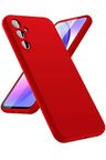 Newface Samsung Galaxy A24 4G Kılıf First Silikon - Kırmızı
