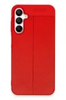 Newface Samsung Galaxy A25 5G Kılıf Auto Focus Kapak - Kırmızı