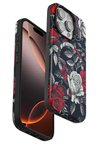 Onegif Apple iPhone 14 Pro Max Flower Series Magsafe Kapak - Siyah