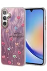 Newface Samsung Galaxy A34 5G Kılıf Blade Aynalı Desenli Kapak - Desen 8