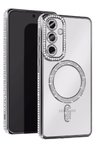 Newface Samsung Galaxy A16 5G Joke Simli Magneticsafe Kılıf - Gümüş