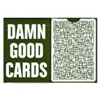 Bicycle Damn Good Cards No 4 Oyun Kağıdı USPCC Koleksiyonluk Cardistry iskambil Kartları Destesi