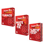 Örnek Akademi 8.Sınıf Süper İkili Türkçe Matematik ve İnkılap Seti 3 Kitap