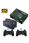 Game Stick El Atarisi 2.4g Kablosuz Çift Kol Oyunlar 4k Game Stick 3500 Oyunlu Atari Uyumlu