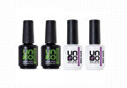 Uno Top Cot Super Shine 15 Ml X2 _ Uno Rubber Base Coat 15ml X2 ‘’4Lü Set