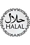 Helal Gıda Amblemi Sticker 10 X 10 Cm