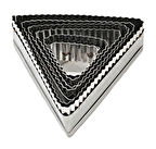 Volovan Metal Set 6 Parça - Üçgen Tırtıklı