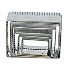 Volovan Metal Set 6 Parça - Dikdörtgen Tırtıklı