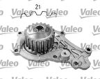Valeo 506714 Devirdaim Su Pompası 206 207 P307 C1 C2 C3 I II II C3 Pluriel Xsara II DV4TD 1.4 HDI 8V Fiesta 1.4TDCI 1201000