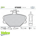 Valeo 670095 Ön Balata Fişli Tempra Tipo Uno 1.4-1.6 Panda 85-04 0000794962