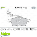 Valeo 670676 Ön Fren Balatası Transporter T4 1.9 2.0 2.4 2.5TDI 90-02 7D0698151F