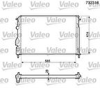 Valeo 732316 Motor Radyatör Megane Scenic Ac 7702258285