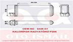 Valeo 883965 Kalorifer Radyatörü P205 P205 II P309 85- 6448.G2