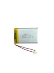 383450 3.7V 750 MAh Li-Polymer Pil Devreli/1.5A