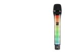Profesyonel Kablosuz Uhf Mikrofon Rgb - Siyah WX-81