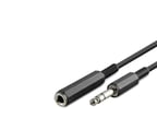 6.35Mm Gitar Uzatma Kablosu 1.5 M - Siyah HDX1050