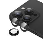 Vendas iPhone 15 Pro Uyumlu Gorilla Serisi Exclusive Safir Cam Kamera Lens Koruyucu 2 Adet Set