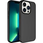 Vendas iPhone 14 Pro Max Uyumlu (14 Pro Max) Bisoft Serisi Soft Yumuşak Rubber Silikon Kılıf + Seramik Nano Ekran Koruyucu