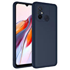 Vendas Xiaomi Redmi 12C Uyumlu Lansman Serisi Yumuşak Dokulu Çizilmeyi Önleyen Kadife İç Yüzeyli Silikon Kılıf