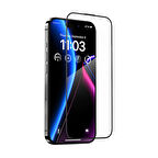 Vendas iPhone 15 Uyumlu hidrofobik Glass Warrior Oval Kenarlı Shin-Etsu Ekran Koruyucu 2 Adet Set