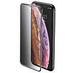 Vendas iPhone 11 Uyumlu Anti-Dust Warrior 9D Full Cover Privacy Gizleyen Temperli Cam Ekran Koruyucu