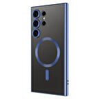 Vendas Samsung Galaxy S24 Ultra Kılıf Kamera Korumalı Magsafe Wireless Şarj Özellikli Zore Demre Kapak