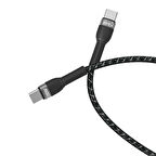 Vendas Shira Serisi Maksimum 100W Destekli Type-C to Type-C PD Zore Data Ve Şarj Kablosu 0.5cm