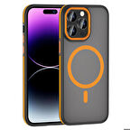 Vendas Apple iPhone 14 Pro Kılıf Magsafe Şarj Özellikli Mat Görünümlü Zore Ant Kapak