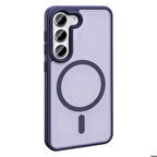 Vendas Samsung Galaxy S23 Kılıf Magsafe Şarj Özellikli Mat Arka Yüzey Zore Sio Kapak