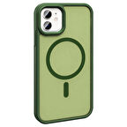 Vendas iPhone 11 Kılıf Magsafe Şarj Özellikli Mat Arka Yüzey Zore Sio Kapak