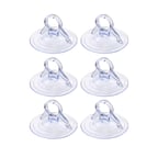Microcase Çok Amaçlı Vantuz 4.5cm 6 Adet Şeffaf - AL5885
