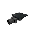 VALTEMO İNOKS TRENDY 50 IZGARALI YAN ÇIKIŞ 15*15 (SİYAH)