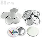 58 mm Buton Rozet (SARF) VG58BRS 1000 adet