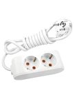 Viko Multi Let (2'Li) İkili Priz Topraklı Çocuk Korumalı Kablolu 3 (Üç) Metre (2 Adet)