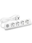 Viko Multi Let (4'Lü) Dörtlü Priz Topraklı Anahtarlı Kablolu 5 (Beş) Metre (4 Adet)