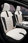 Bmw 3.2 Sedan 2015-2016 Aracınıza Uyumlu Koltuk Kılıfı Vira Bej Siyah