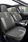 Fiat Egea Hachback 2015 Aracınıza Uyumlu Koltuk Kılıfı Vira Gri