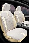 Ford Fusion Hachback 2005-2012 Aracınıza Uyumlu Koltuk Kılıfı Vira Ticari Bej