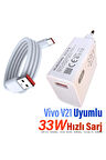 Vivo V21 Şarj Aleti 33W HIZLI Şarj ve 5A Kablosu